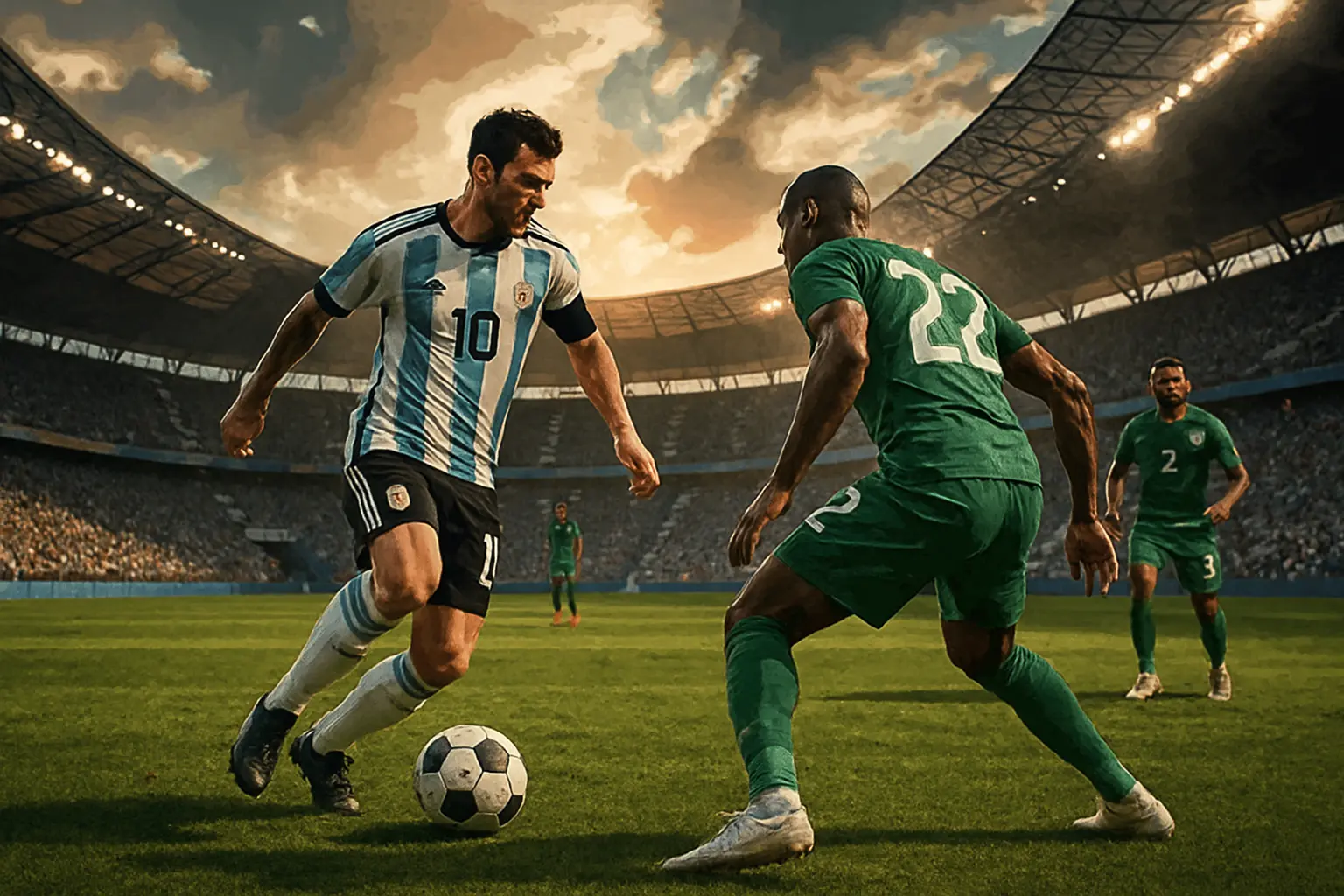 Argentine-Algérie: les champions du monde déjà sous pression