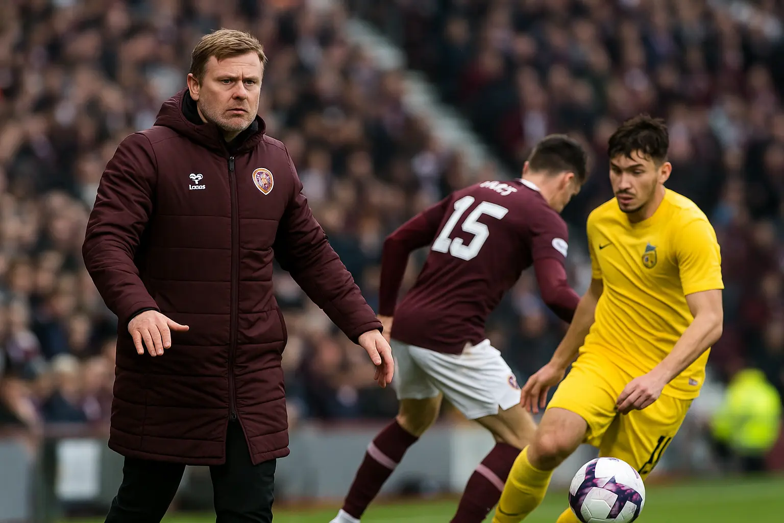 Réaction de l’entraîneur principal de Hearts sur le transfert d’Islame Chesnokov
