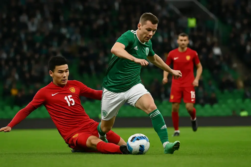 Évaluation du transfert de Galymzhan Kenzhebek vers Akhmat en Russie